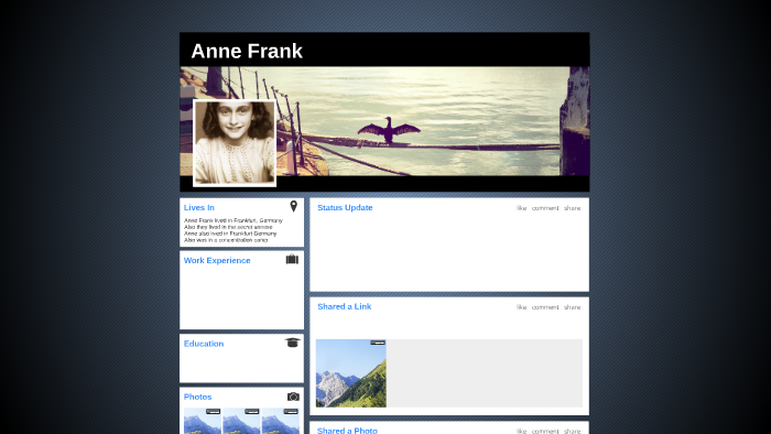 Anne Frank by Elizabeth P on Prezi