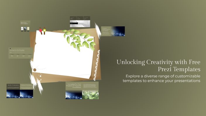 Unlocking Creativity with Free Prezi Templates by Orheian Elena on Prezi