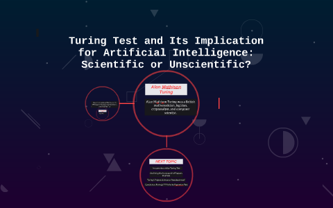 Turing Test and Its Implication for Artificial Intelligence: by maggie ...