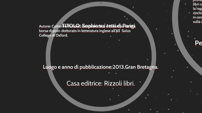 sophie sui tetti di parigi by gianluca pedretti on Prezi