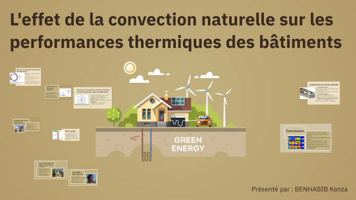 L'effet de la convection naturelle sur les performances thermiques des ...