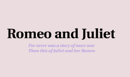 Who S To Blame Romeo And Juliet By Bianca R