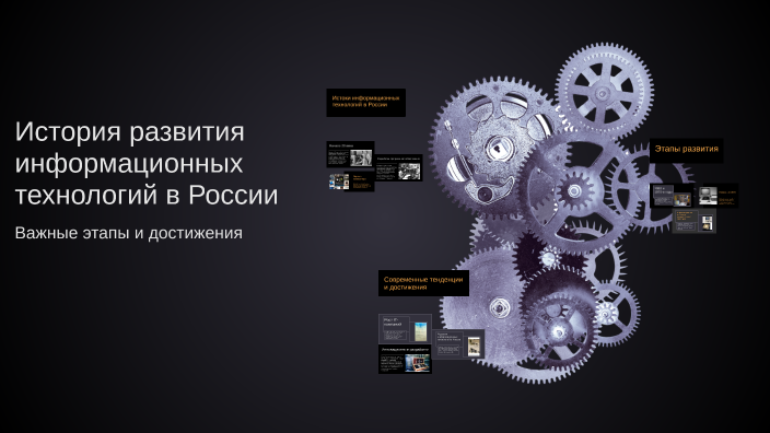 История развития информационных технологий в России by wei shen on Prezi