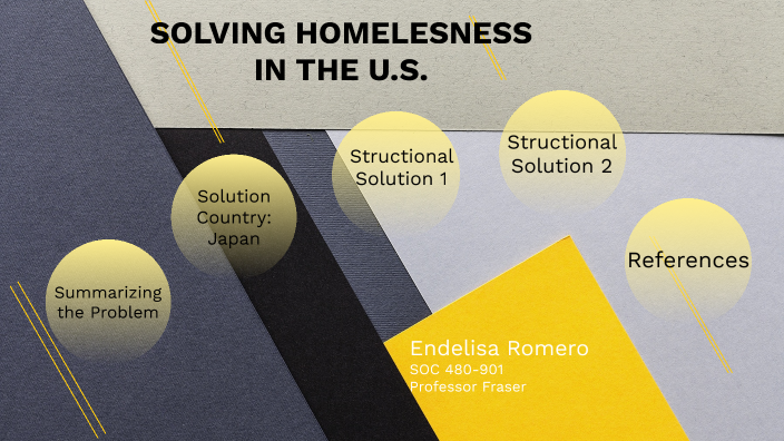 Solving Homelessness in the U.S. by lisa romero on Prezi