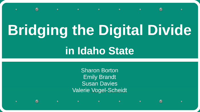Bridging the Digital Divide by Emily Brandt on Prezi