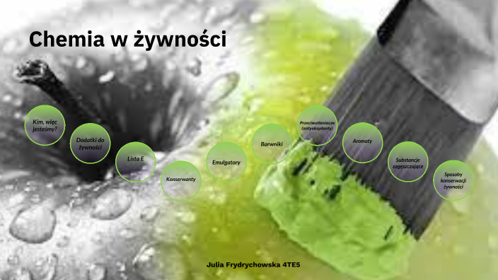 Chemia w żywności by Julia Frydrychowska on Prezi