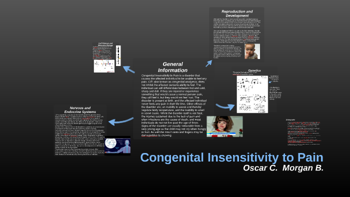 Congenital Insensitivity to Pain by m b on Prezi