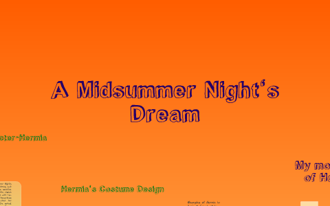 Exploring A Midsummer Night's Dream: Recounting the Story