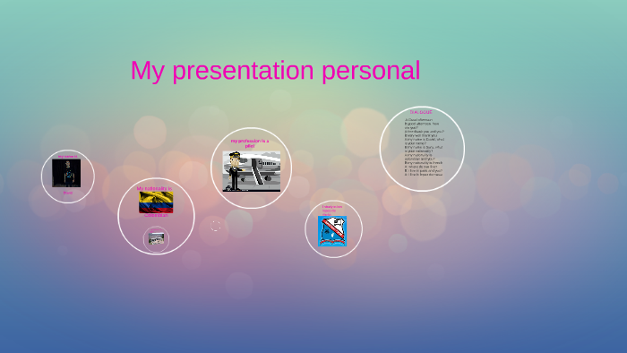 My presentation personal by Davidalejandro Villa on Prezi