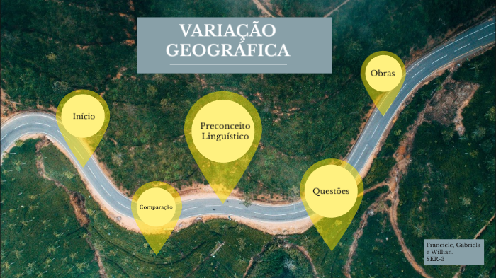 Variação geográfica by Franciele Vieira on Prezi