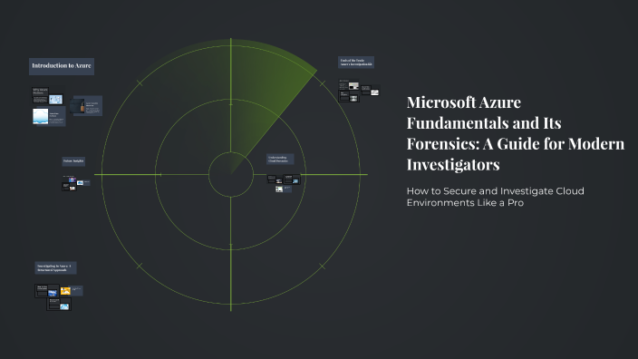 Microsoft Azure Fundamentals and Its Forensics: A Guide for Modern ...