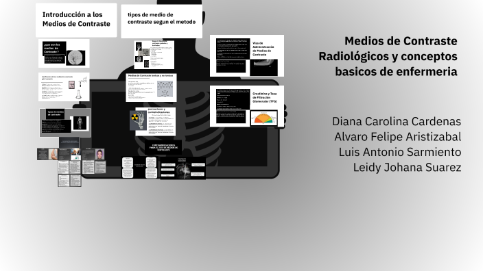 Medios de Contraste Radiológicos by diana cardenas on Prezi