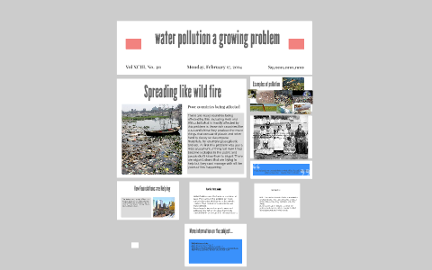 water pollution a growing problem by alexis vega on Prezi