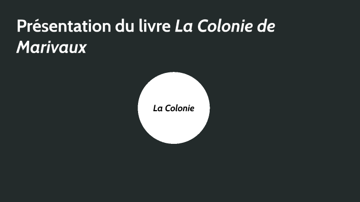 Colonie Marivaux by Thomas N'DIAYE on Prezi
