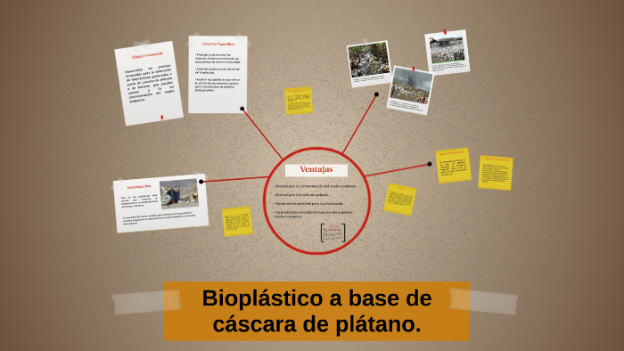 Bioplástico a base de cáscara de plátano. by Pato Santos on Prezi