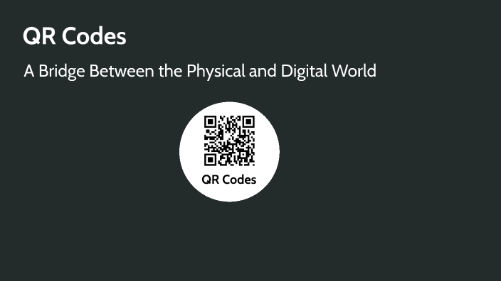 QR Codes by Amanda Worley on Prezi