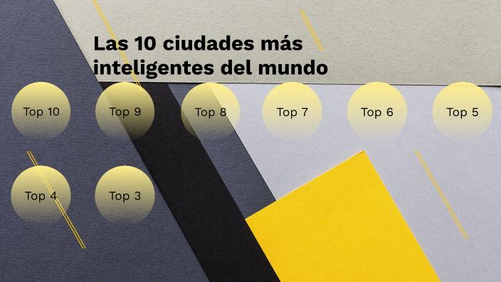 Las 10 ciudades más inteligentes del mundo by Manuel David Morro ...