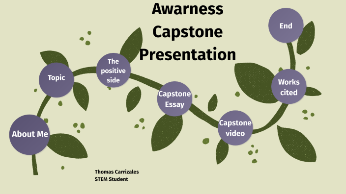 Capstone Project by Thomas Carrizales on Prezi