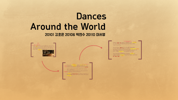 dances around the world video