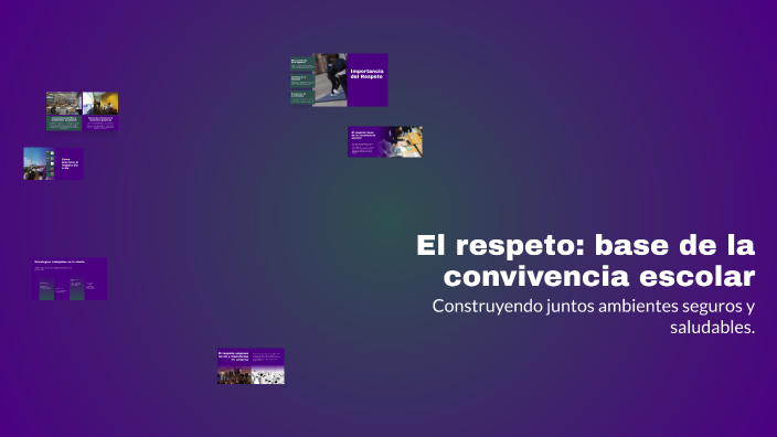 El respeto: base de la convivencia escolar by Jesus on Prezi