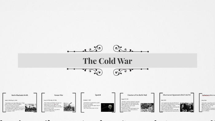 Cold War Timeline by Brooke Wilson on Prezi