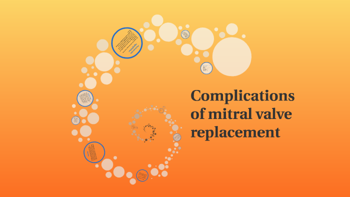 Complications of mitral valve replacement by Moshe Daya on Prezi