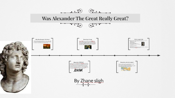 was alexander really great