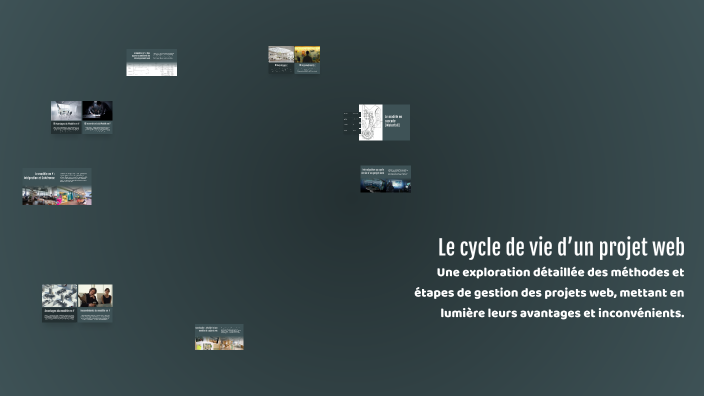 Le cycle de vie d’un projet web by zineb el kharif on Prezi