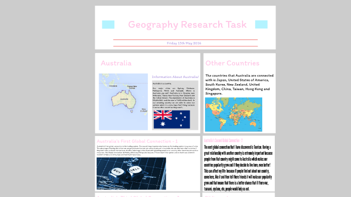 how to do a geography research task