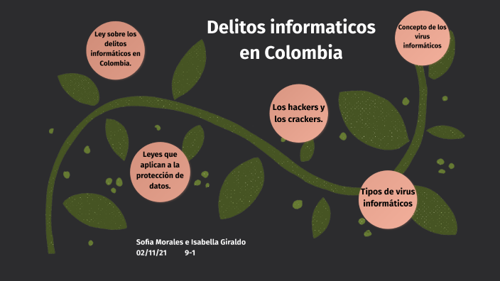 Delitos Informáticos En Colombia By Isabella Giraldo Muñoz On Prezi