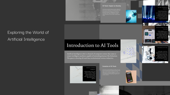 Understanding AI Tools by roshni roshni on Prezi