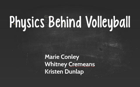 Physics Behind Volleyball by Kristen Dunlap