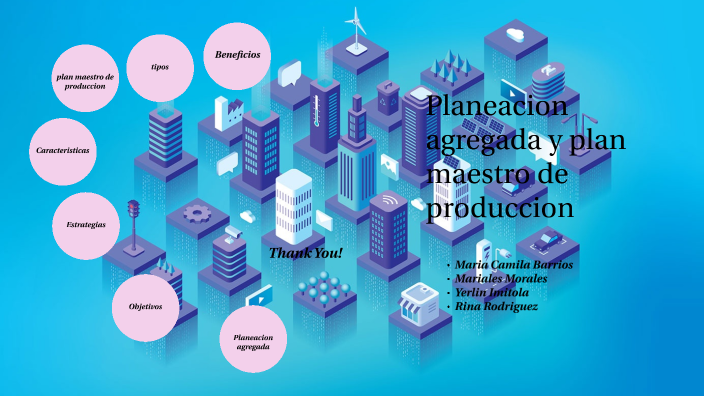 Planeación agregada y plan maestro de producción by MARIA CAMILA