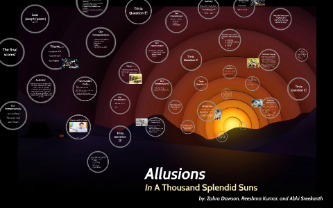 Allusions: A Thousand Splendid Suns by Zahra Dawson on Prezi