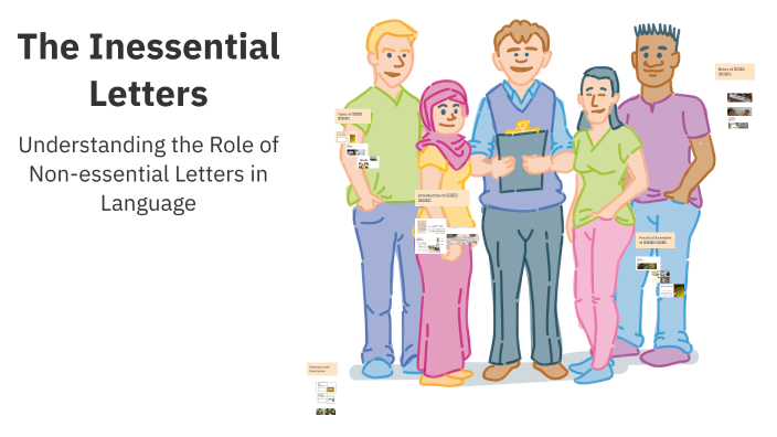 Inessential Examples The Inessential Letters by hanan Alharbi on Prezi