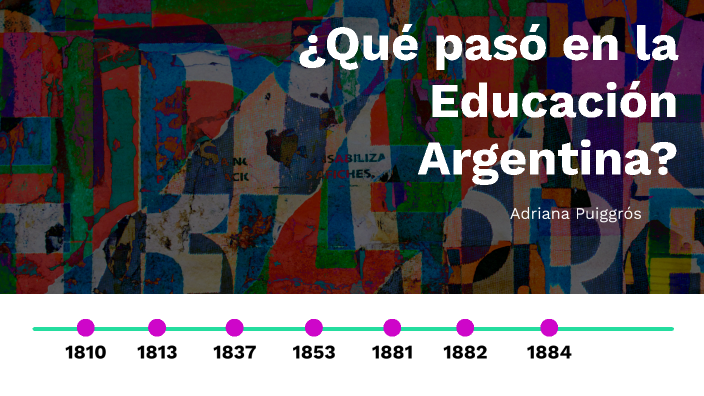 ¿qué Pasó En La Educación Argentina Adriana Puiggros By Catriel Santa Cruz On Prezi