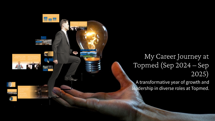 My Career Journey at Topmed (Sep 2024 – Sep 2025) by Mahmoud taha on Prezi