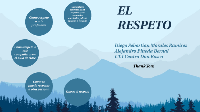 el respeto by alejandro morales on Prezi