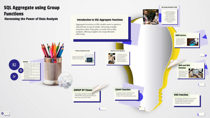 SQL Aggregate using Group Functions by Cristy Tubiano on Prezi
