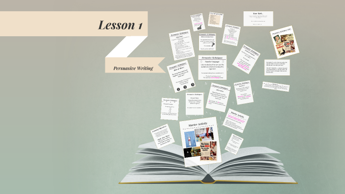 Persuasive Writing Techniques by Romina Fessia on Prezi