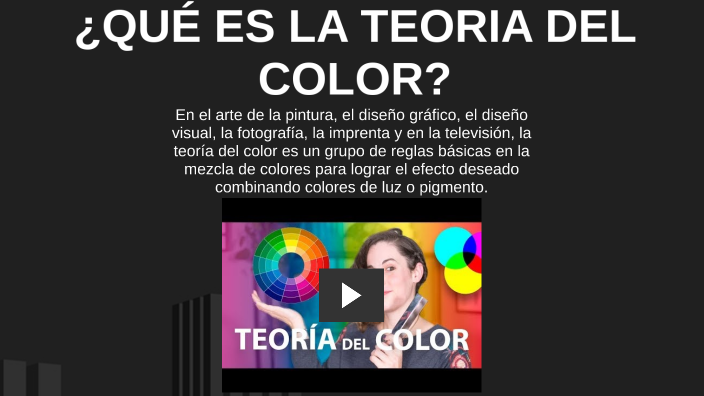 QUE ES LA TEORIA DEL COLOR by EMANUEL ALVAREZ PEREZ on Prezi