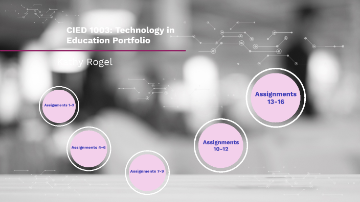 CIED 1003: Technology in Education Portfolio by kathy rogel on Prezi
