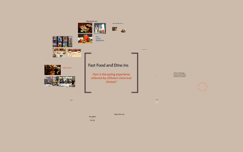Fast Food vs Dine In Rhetorical Strategies by Raymond Pang on Prezi