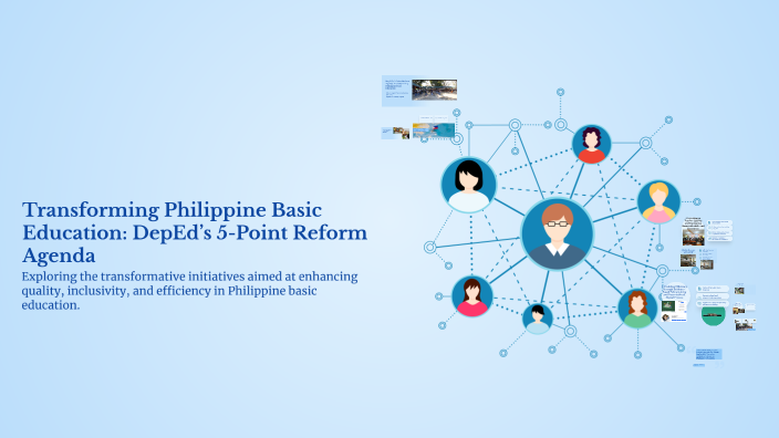 Transforming Philippine Basic Education: DepEd’s 5-Point Reform Agenda ...