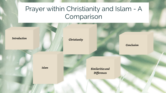 Prayer within Christianity and Islam - A Comparison by Laura Shepherd