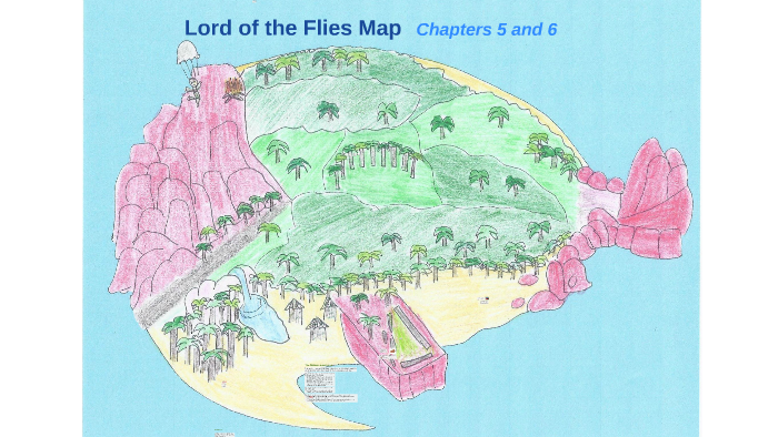 lord of the flies map Lord Of The Flies Map By Emily Laura On Prezi Next lord of the flies map