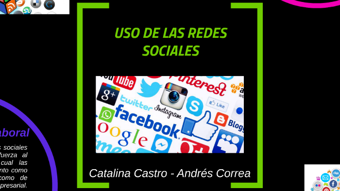 USO DE LAS REDES SOCIALES by Andrés Correa Cubides on Prezi