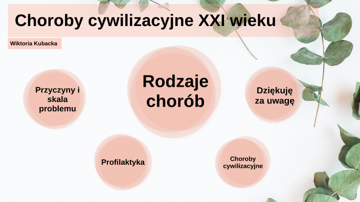 Choroby Cywilizacyjne Xxi Wieku By Wiktoria Kubacka 1014