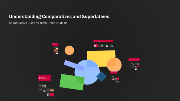 Understanding Comparatives and Superlatives by Claudia Nova on Prezi
