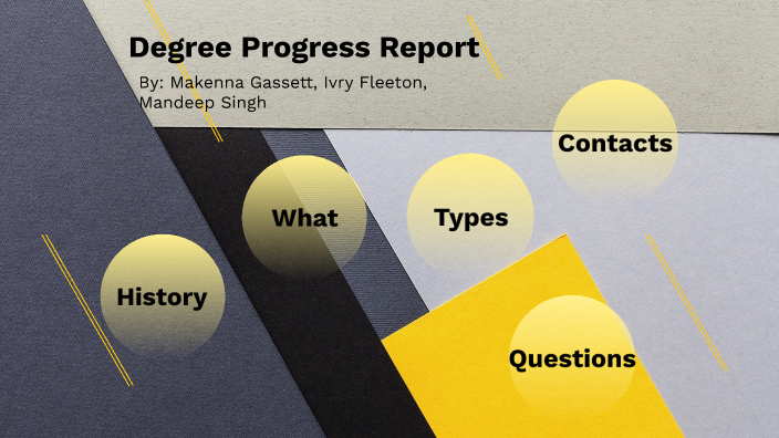 Degree Progress Report by Makenna Gassett on Prezi